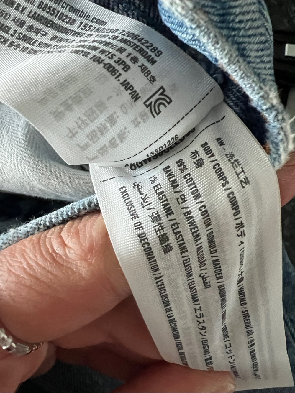 Abercrombie & Fitch 90’s Relaxed High Rise Jean Size 31 Regular - Picture 6 of 6